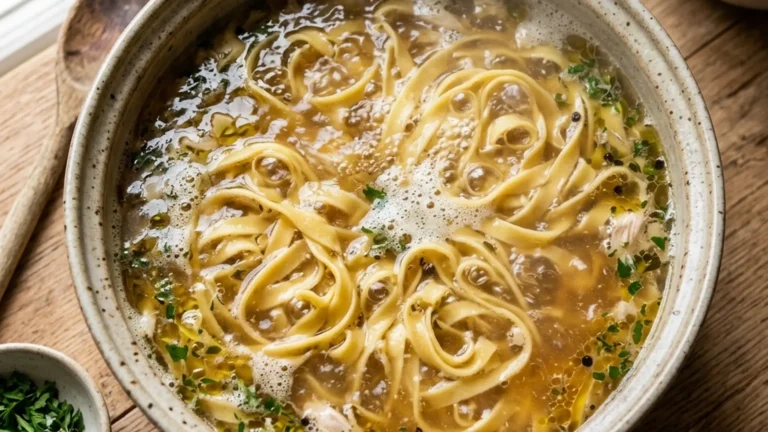 Boiling Pasta in Chicken Broth: What Actually Changes, and When It Is Worth It