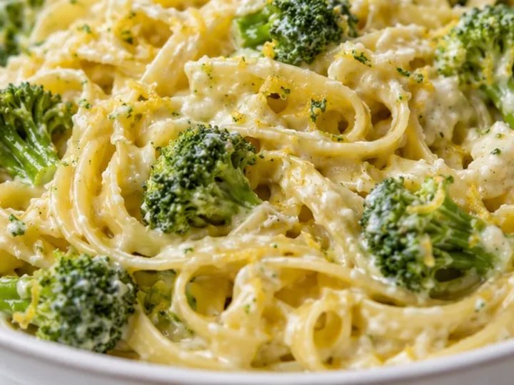Creamy Broccoli Alfredo Pasta