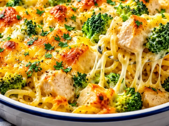 Cheesy Broccoli Cheddar Spaghetti Casserole: Pure Comfort!
