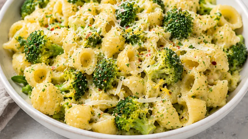 Quick & Cheesy Broccoli Pasta - Broccoli pasta: whip up this cheesy delight in under 30 minutes. Perfect for busy nights, everyone will love this vibrant dish!