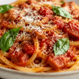 Bucatini Amatriciana: Your New Favorite Pasta! Bucatini Amatriciana: cook this classic Italian pasta with crispy guanciale and rich tomato sauce. Master the per