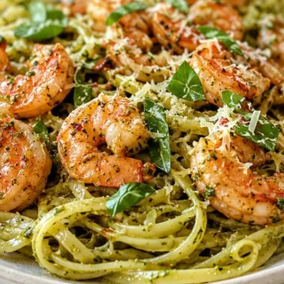 Cajun Garlic Butter Shrimp & Pesto Pasta - cajun shrimp - Cajun shrimp pasta: master this flavorful and easy recipe in under 35 minutes. Perfect for a quick, sa