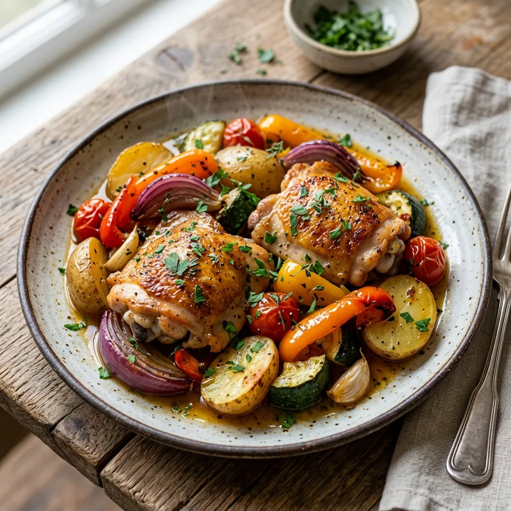 One-Skillet Dream served and ready to eat
