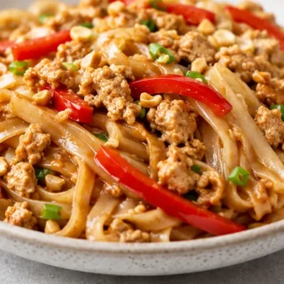 30-Minute Garlic Butter Chicken Pad Thai! Chicken Pad Thai: master this flavorful 30-minute garlic butter chicken Pad Thai. Quick, authentic, and perfect for a