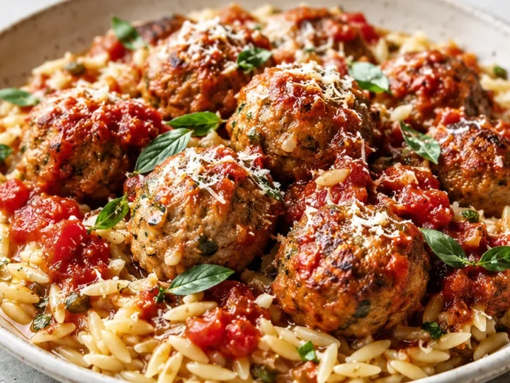 Juicy Garlic Butter Meatballs