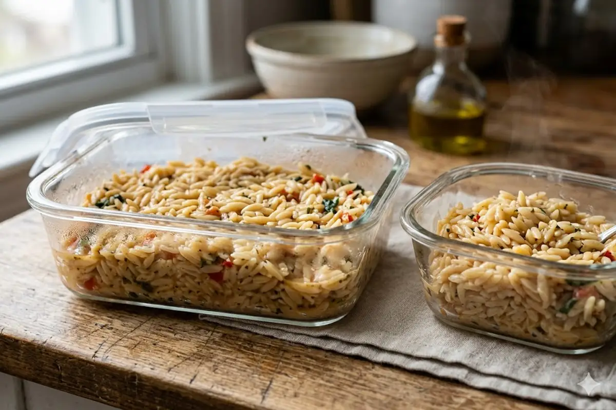 Storing and Reheating Without It Falling Apart Gluten free orzo pasta — Storing and Reheating Without It Falling Apart