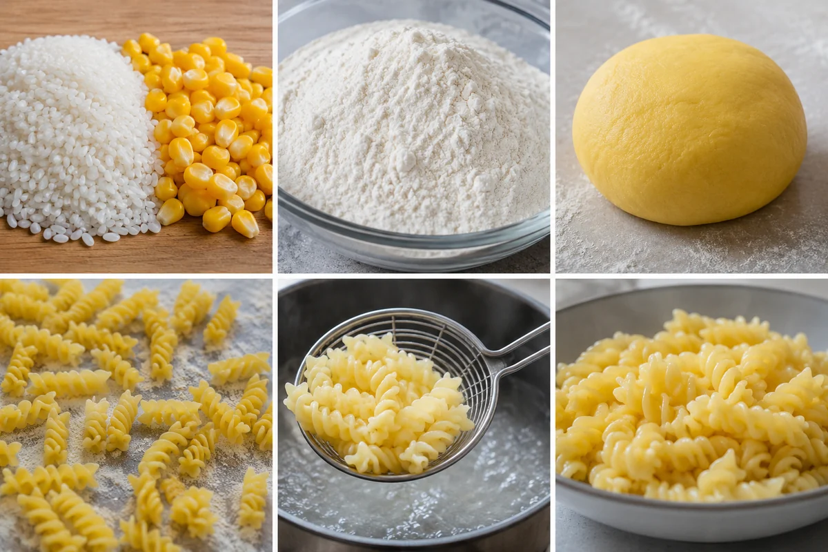 Gluten free pasta — Rice and Corn: The Closest Thing to Wheat