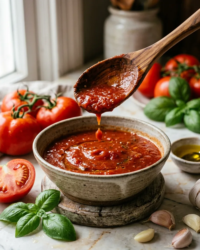 Close-up illustrating most Tomato Sauces Are Naturally Gluten Free