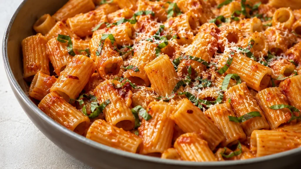 Spicy Gochujang Butter Pasta Recipe - gochujang pasta - Gochujang pasta: whip up this spicy, creamy butter pasta in under 30 minutes. An easy weeknight meal wit