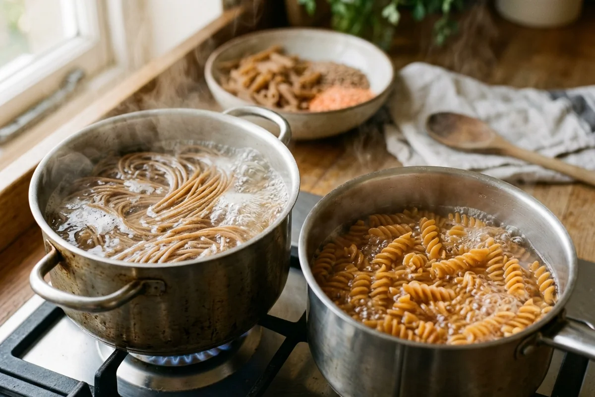 healthy pasta step by step