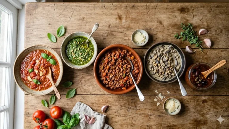 Homemade Pasta Sauces: A Lab Guide to Building Every Sauce From Scratch