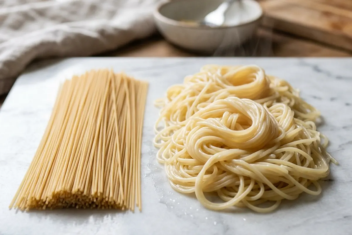 how to make angel hair pasta nutritional information