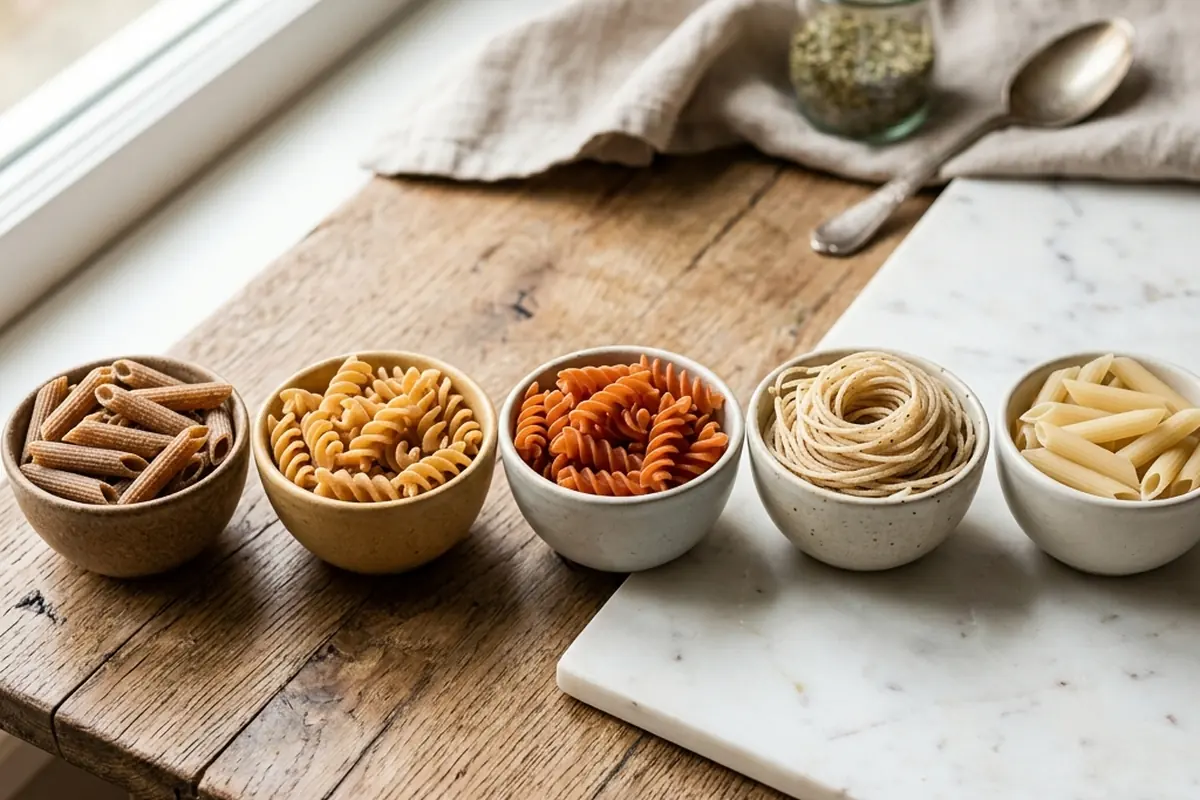 how to make healthy pasta