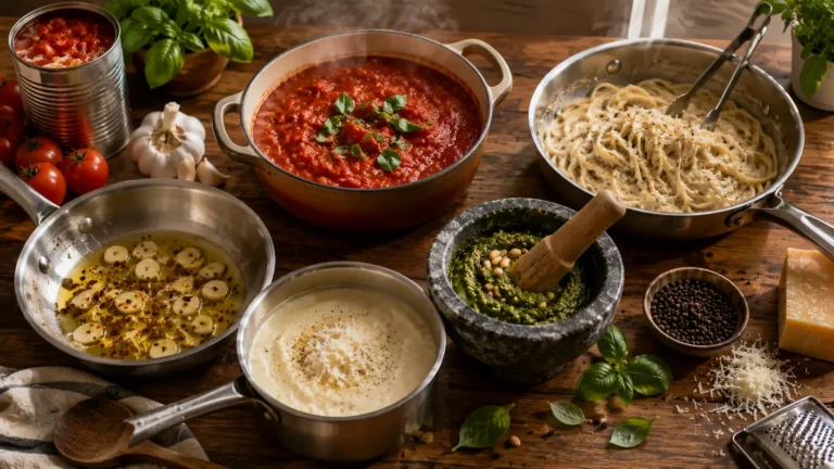 How Can I Make Pasta Sauce? Five Easy Sauces You Can Master Tonight