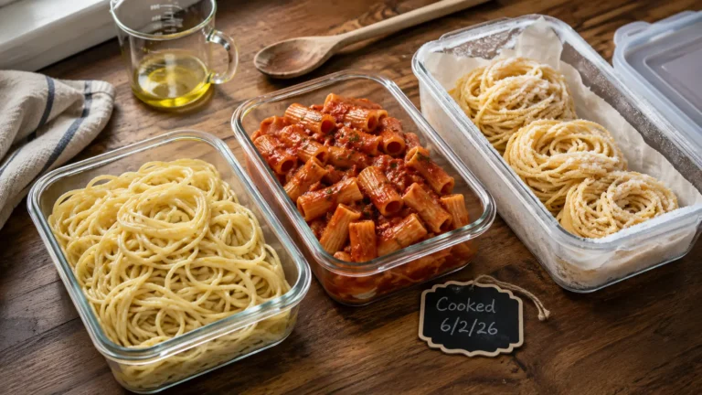 How Can I Store Cooked Pasta? Fridge, Freezer, and Reheating Done Right
