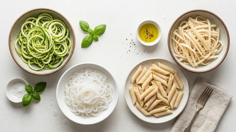 Low Carb Pasta Alternatives: A Lab Guide to Carbs, Texture, and Cooking