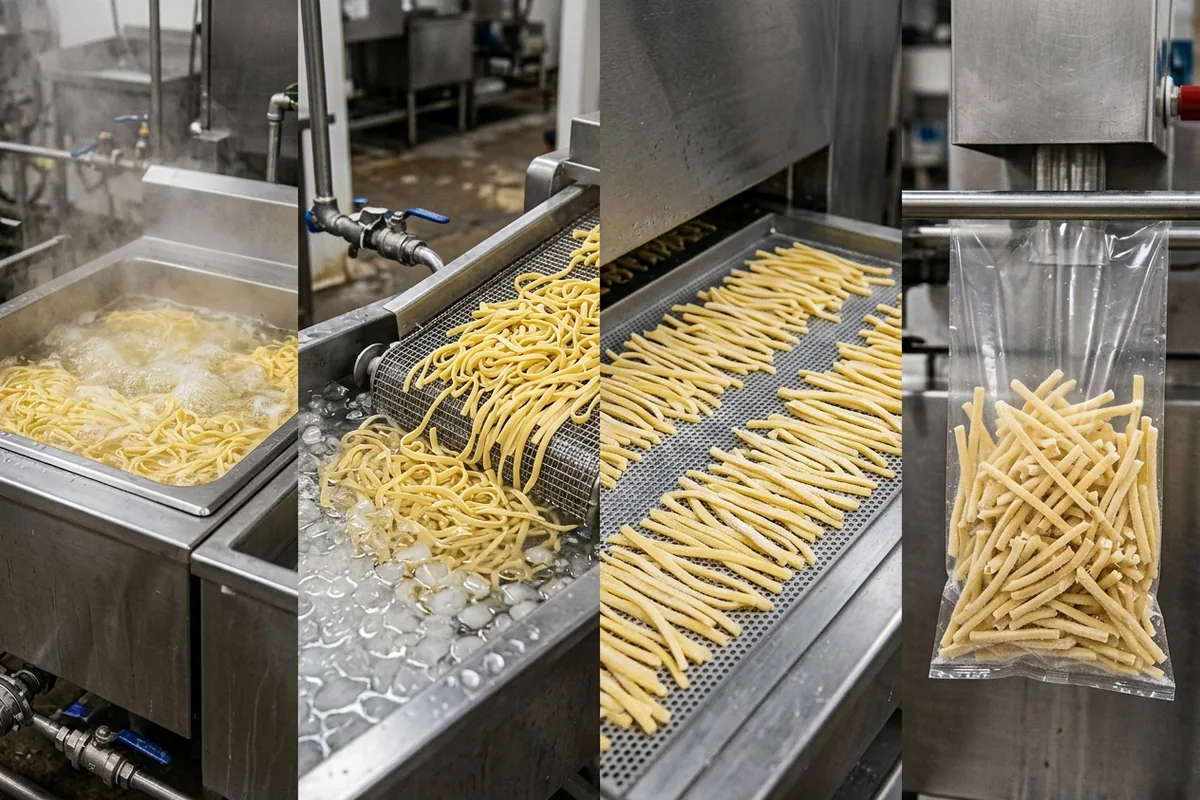 How the Precooked IQF Process Works Marzetti frozen pasta — How the Precooked IQF Process Works