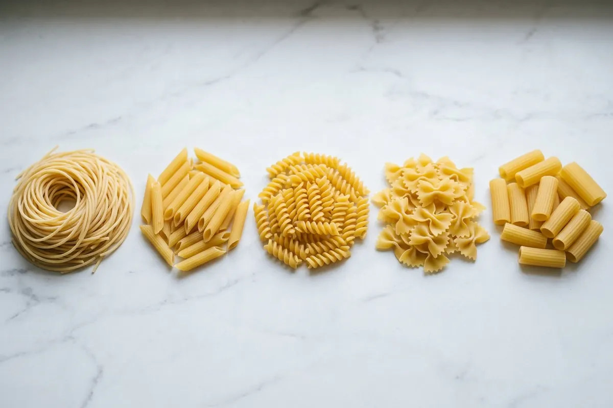 Pasta per person — Does the pasta shape change the portion?