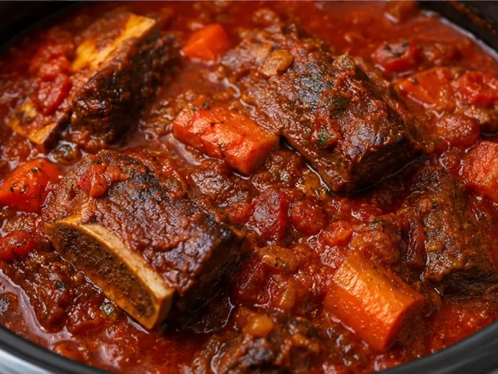 Slow Cooker Sunday Sauce with Ribs