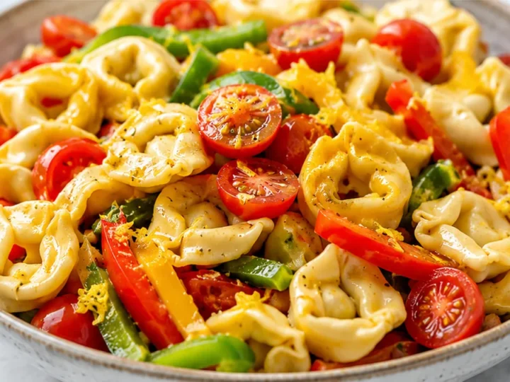 Zesty Tortellini Pasta Salad
