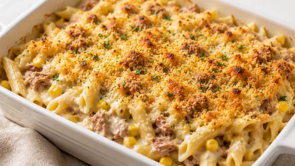 Creamy Tuna Mornay: The Ultimate Comfort Bake!