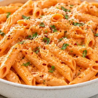 Creamy Vodka Penne: Favorite Weeknight Dinner! Vodka penne: Make this unbelievably creamy and delicious pasta recipe in under 30 minutes. Perfect for a quick we