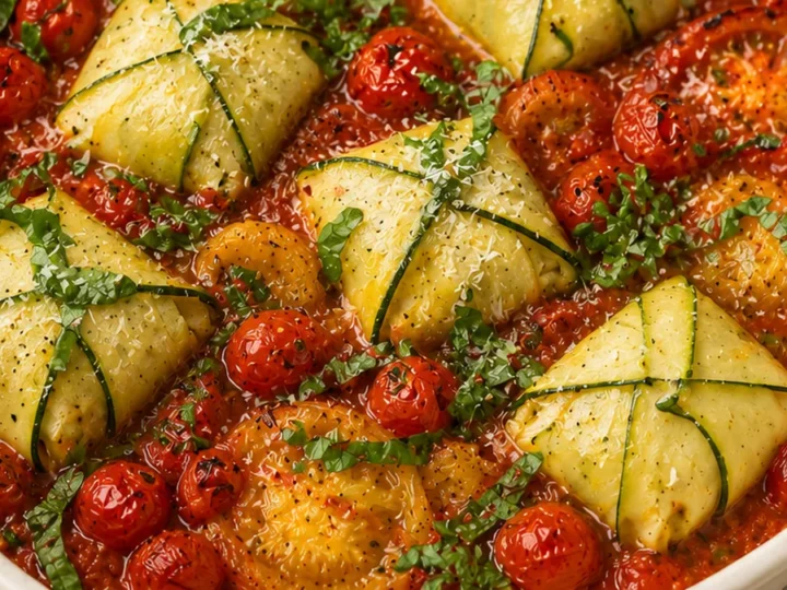 Zucchini ‘Ravioli’ – The Ultimate Cheesy Delight!