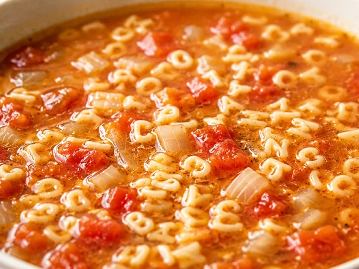 Alphabet Soup Recipe