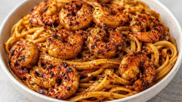 Spicy Blackened Shrimp Pasta: Your New Obsession!