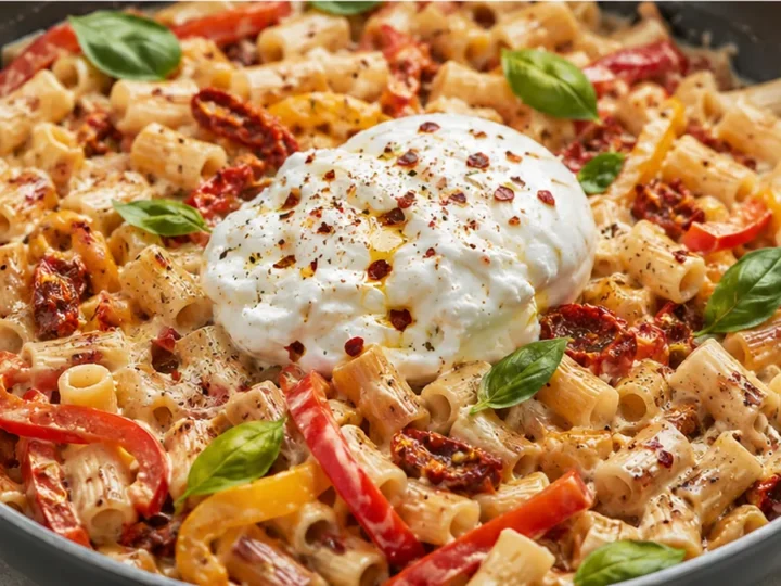 Creamy One-Pot Burrata Pasta