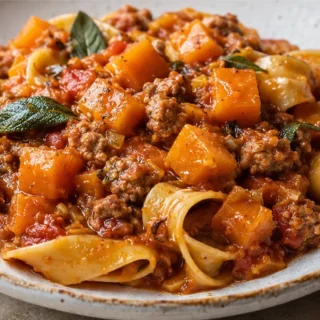 Creamy Butternut Squash Ragu: Your New Favorite Pasta! Butternut squash ragu: craft this rich and savory pasta dish featuring roasted squash, spicy sausage, and