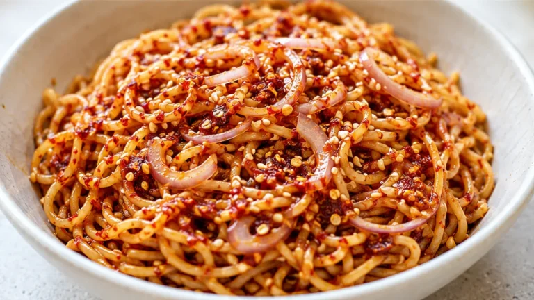 Crispy Chili Oil Noodles: Flavor Bomb!