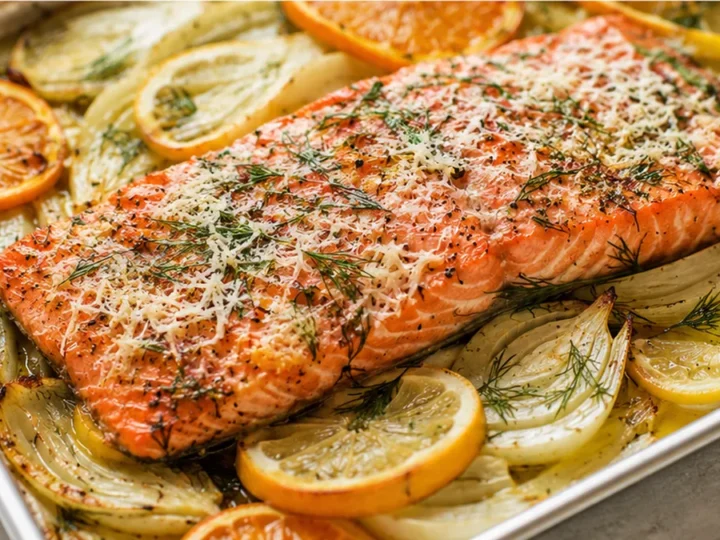 Slow-Roasted Citrus Salmon with Fennel