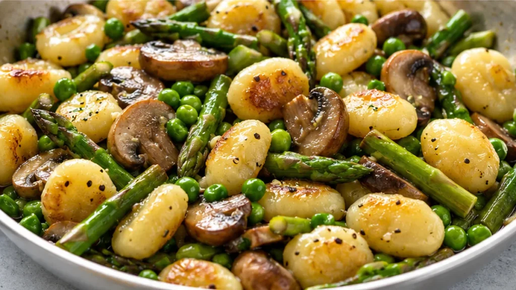 Spring Veggie Gnocchi: Easy & Delicious!