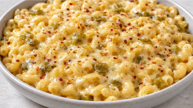 Spicy Green Chile Mac & Cheese