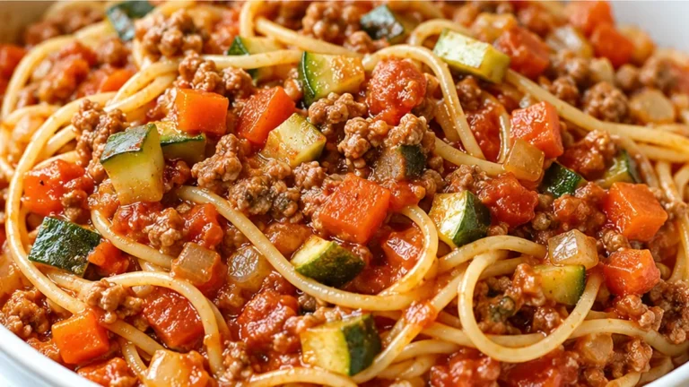 Veggie-Loaded Spaghetti for Kids