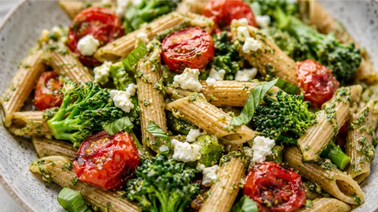 20-Minute Lemon Pesto Penne