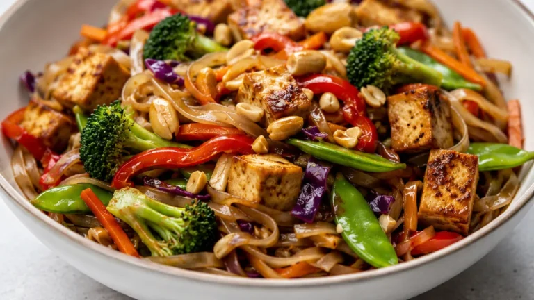 Quick Noodle Stir Fry Dinner