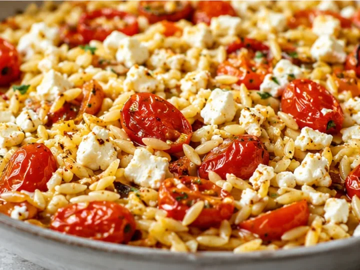 Roasted Tomato Feta Orzo: Bursting with Flavor!