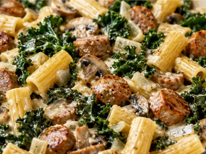 Turkey Sausage & Kale Casserole