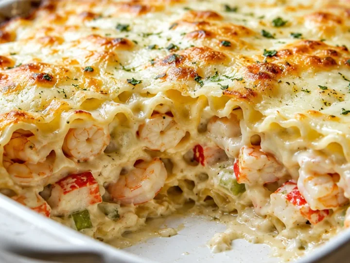 Indulgent Seafood Lasagna