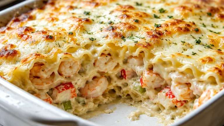 Indulgent Seafood Lasagna