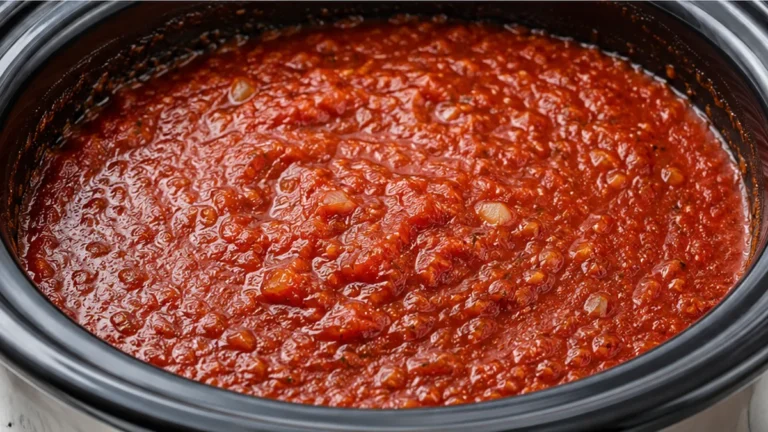 Slow Cooker Spaghetti Sauce
