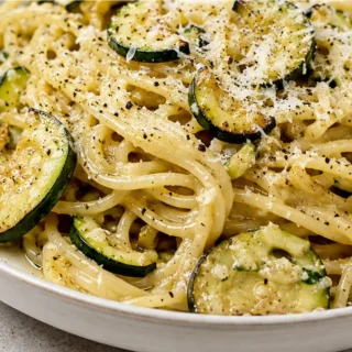 Zucchini Cacio e Pepe: Brown Butter Dream - Zucchini Cacio e Pepe: master this creamy, peppery pasta with a nutty brown butter finish. A simple yet elegant dish
