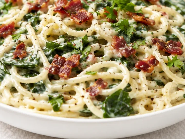 Bacon Florentine Pasta
