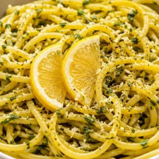 Vibrant Lemon Basil Butter Pasta: Sunshine in a Bowl! - lemon pasta - Lemon pasta: whip up this quick 30-minute bucatini with fresh basil and creamy lemon butte