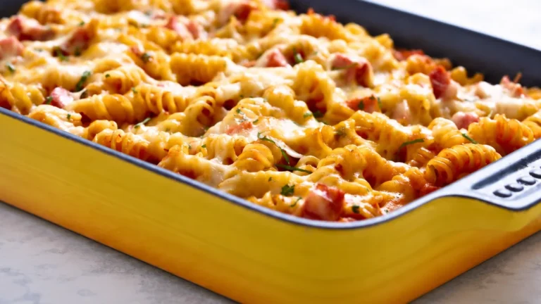 Spicy Mexican Ham Pasta Bake That Will Wow Your Family!