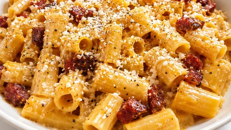 Ultimate Carbonara: Silky Sauce & Crispy Guanciale!