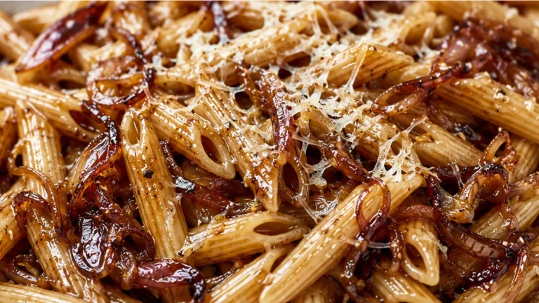 Dreamy Caramelized Shallot Pasta