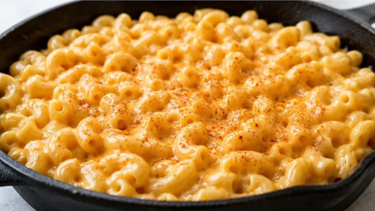 Cheesy Skillet Mac and Cheese